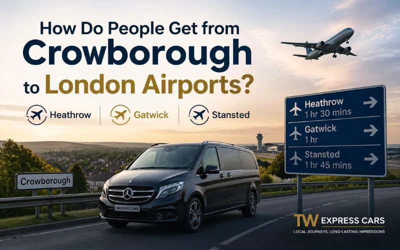 Crowborough to London Airports