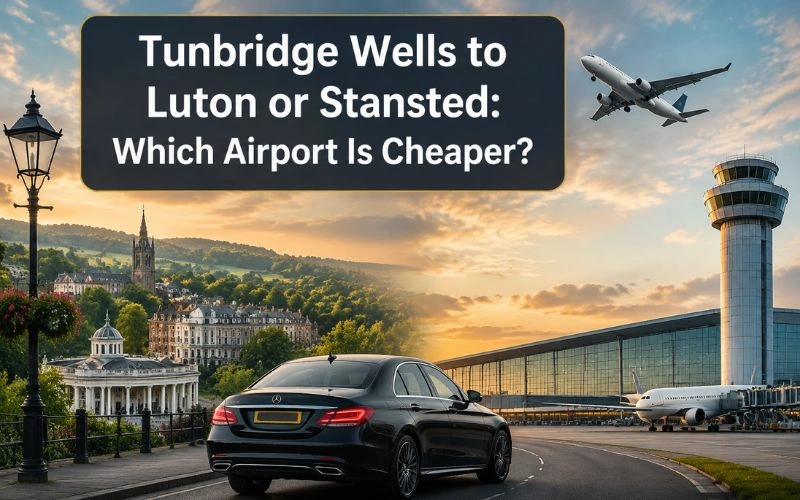 Tunbridge Wells to Luton or Stansted